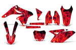 Suzuki RMZ 250 2010-2015 Dirt Bike Motocross Graphic Decal Kit - Flames