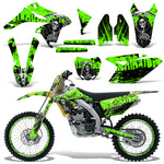 Suzuki RMZ 250 2010-2015 Dirt Bike Motocross Graphic Decal Kit - Reaper V2