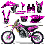 Suzuki RMZ 250 2010-2015 Dirt Bike Motocross Graphic Decal Kit - Reaper V2