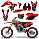 Suzuki RMZ 250 2010-2015 Dirt Bike Motocross Graphic Decal Kit - Reaper V2