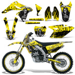 Suzuki RMZ 250 2010-2015 Dirt Bike Motocross Graphic Decal Kit - Reaper V2