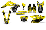 Suzuki RMZ 250 2010-2015 Dirt Bike Motocross Graphic Decal Kit - Reaper V2