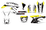 Suzuki RMZ 250 2010-2015 Dirt Bike Motocross Graphic Decal Kit - Wrecked