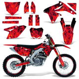 Suzuki RMZ 450 2008-2016 Dirt Bike Motocross Graphic Decal Kit - Flames