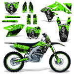 Suzuki RMZ 450 2008-2016 Dirt Bike Motocross Graphic Decal Kit - Reaper V2