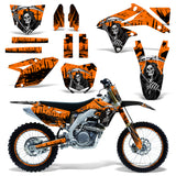 Suzuki RMZ 450 2008-2016 Dirt Bike Motocross Graphic Decal Kit - Reaper V2