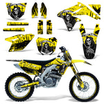 Suzuki RMZ 450 2008-2016 Dirt Bike Motocross Graphic Decal Kit - Reaper V2