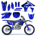 Suzuki RMZ 450 2007 Dirt Bike Motocross Graphic Decal Kit - Flames