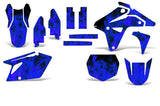 Suzuki RMZ 450 2007 Dirt Bike Motocross Graphic Decal Kit - Flames