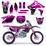 Suzuki RMZ 450 2007 Dirt Bike Motocross Graphic Decal Kit - Reaper V2
