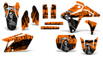 Suzuki RMZ 450 2007 Dirt Bike Motocross Graphic Decal Kit - Reaper V2