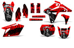Suzuki RMZ 450 2007 Dirt Bike Motocross Graphic Decal Kit - Reaper V2