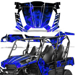 Kawasaki Teryx 800 4 Door 2013-2015 UTV Graphic Kit - Flames