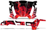 Kawasaki Teryx 800 4 Door 2013-2015 UTV Graphic Kit - Flames