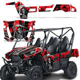 Kawasaki Teryx 800 4 Door 2013-2015 UTV Graphic Kit - Reaper V2