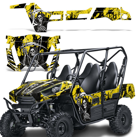 Kawasaki Teryx 800 4 Door 2013-2015 UTV Graphic Kit - Reaper V2