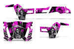 Kawasaki Teryx 800 4 Door 2013-2015 UTV Graphic Kit - Reaper V2