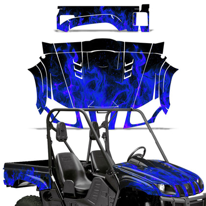 Yamaha Rhino 700/660/450 2014-2013 UTV Graphic Kit - Flames