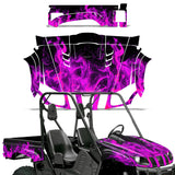 Yamaha Rhino 700/660/450 2014-2013 UTV Graphic Kit - Flames
