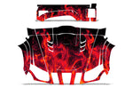 Yamaha Rhino 700/660/450 2014-2013 UTV Graphic Kit - Flames