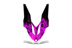 Yamaha Apex 2006-2010 Sled Snowmobile Wrap Hood Graphic Kit - Flames