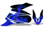 Yamaha Apex 2006-2010 Sled Snowmobile Wrap Graphic Kit - Flames