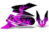 Yamaha Apex 2006-2010 Sled Snowmobile Wrap Graphic Kit - Flames