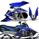 Yamaha Apex 2006-2010 Sled Snowmobile Wrap Graphic Kit - Reaper V2