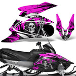 Yamaha Apex 2006-2010 Sled Snowmobile Wrap Graphic Kit - Reaper V2