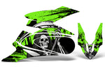 Yamaha Apex 2006-2010 Sled Snowmobile Wrap Graphic Kit - Reaper V2