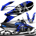Yamaha Apex 2011-2018 Sled Snowmobile Wrap Graphic Kit - Reaper V2