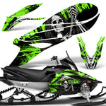 Yamaha Apex 2011-2018 Sled Snowmobile Wrap Graphic Kit - Reaper V2