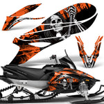 Yamaha Apex 2011-2018 Sled Snowmobile Wrap Graphic Kit - Reaper V2
