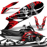 Yamaha Apex 2011-2018 Sled Snowmobile Wrap Graphic Kit - Reaper V2