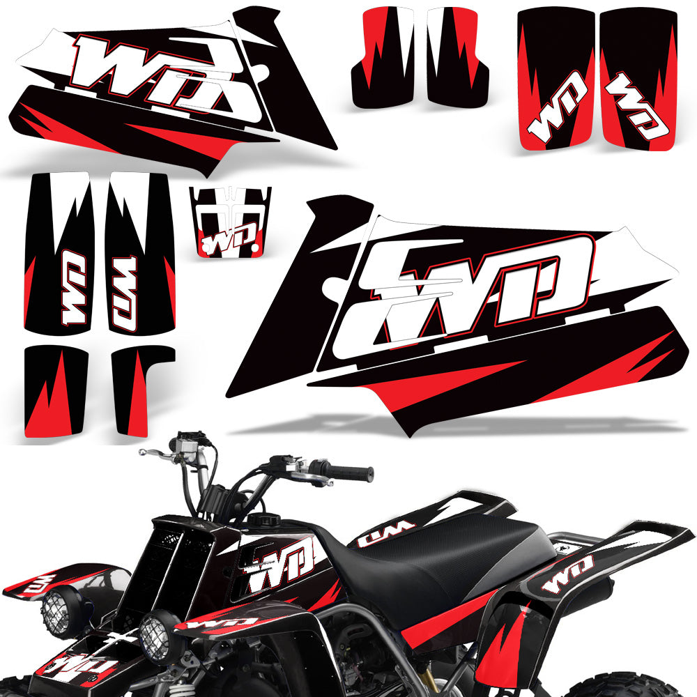 Yamaha Banshee 1987-2005 ATV Quad Graphic Kit - WD – Wholesale Decals