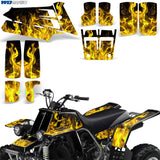 Yamaha Banshee 1987-2005 ATV Quad Graphic Kit - Flames