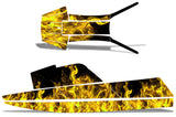 Yamaha Superjet Freestyle Jet Ski Graphic Wrap Kit (Square Nose) - Flames