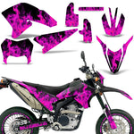 Yamaha WR250 R/X 2007-2020 Dirt Bike Motocross Graphic Decal Kit - Flames