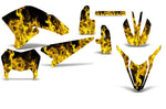 Yamaha WR250 R/X 2007-2020 Dirt Bike Motocross Graphic Decal Kit - Flames