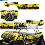 Yamaha Golf Cart 1995-2006 Wrap Graphic Kit - Reaper V2