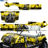 Yamaha Golf Cart 1995-2006 Wrap Graphic Kit - Reaper V2