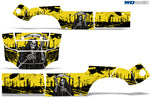Yamaha Golf Cart 1995-2006 Wrap Graphic Kit - Reaper V2