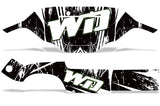 Yamaha Golf Cart 1995-2006 Wrap Graphic Kit - WD