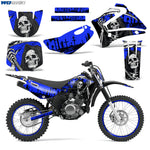 Yamaha TTR 125 2000-2007 Dirt Bike Motocross Graphic Decal Kit - Reaper V2