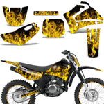 Yamaha TTR 125 2000-2007 Dirt Bike Motocross Graphic Decal Kit - Flames