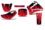 Yamaha TTR 125 2000-2007 Dirt Bike Motocross Graphic Decal Kit - Flames