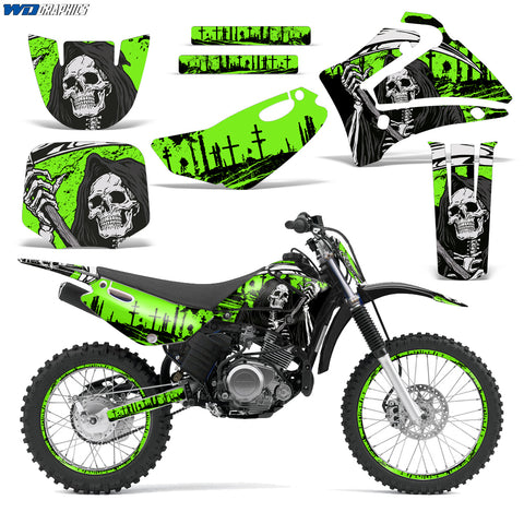 Yamaha TTR 125 2000-2007 Dirt Bike Motocross Graphic Decal Kit - Reaper V2