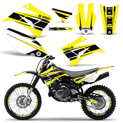 Yamaha TTR 125 2008-2016 Dirt Bike Motocross Graphic Decal Kit - Hurricane