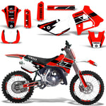 Yamaha YZ125 YZ250 2 Stroke 1996-2001 Dirt Bike Motocross Graphic Decal Kit - Hurricane