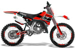 Yamaha YZ125 YZ250 2 Stroke 1996-2001 Dirt Bike Motocross Graphic Decal Kit - Hurricane